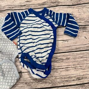 Hanna Andersson Kimono Onesie 3-6 Months